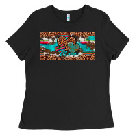Black hearts mama license plate Ladies Tee - Artiststas