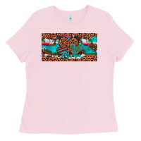 Bubblegum Pink hearts mama license plate Ladies Tee - Artiststas