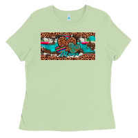Matcha hearts mama license plate Ladies Tee - Artiststas