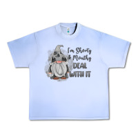 Grape Ice im shorty mouthy deal with it gnome Urban Heavy Tee - MaliasSmallBusiness