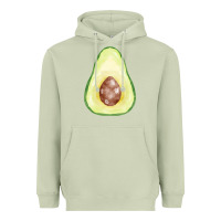 Matcha half avocado fa element Heavyweight Hoodie - FaDigitalArtStudio