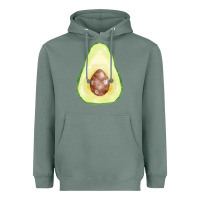 Sage half avocado fa element Heavyweight Hoodie - FaDigitalArtStudio
