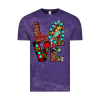 Cloud Purple christmas love Vintage Tee - JahusDesignShop