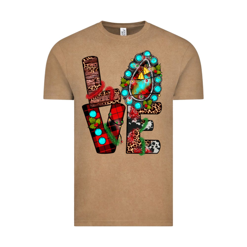 Christmas Love Vintage Tee by JahusDesignShop | Teevron