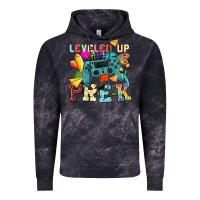 Cloud Black leveled up pre k Vintage Hoodie - NancyCooperArtShop