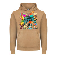 Vintage Camel leveled up pre k Vintage Hoodie - NancyCooperArtShop