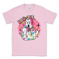 Bubblegum Pink boo jee pink christmas ghost Classic Tee - MaliasSmallBusiness
