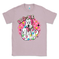Lilac boo jee pink christmas ghost Classic Tee - MaliasSmallBusiness