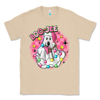 Mushroom boo jee pink christmas ghost Classic Tee - MaliasSmallBusiness