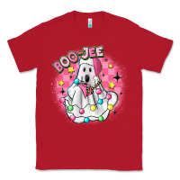 Red boo jee pink christmas ghost Classic Tee - MaliasSmallBusiness