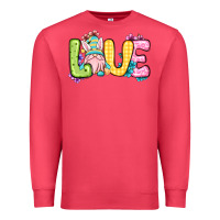 Cardinal Easter Day Love Easter gnome Premium Sweatshirt - OliviaCreatesArt