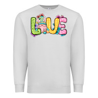 Dove Grey Easter Day Love Easter gnome Premium Sweatshirt - OliviaCreatesArt