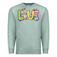 Seafoam Easter Day Love Easter gnome Premium Sweatshirt - OliviaCreatesArt