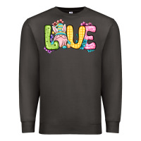 Smoke Easter Day Love Easter gnome Premium Sweatshirt - OliviaCreatesArt