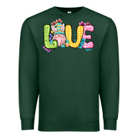 Sports Green Easter Day Love Easter gnome Premium Sweatshirt - OliviaCreatesArt