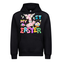 Black My 1st Easter Urban Hoodie - CowhideDigitalArt