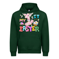 Forest Green My 1st Easter Urban Hoodie - CowhideDigitalArt