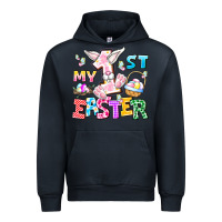 Navy My 1st Easter Urban Hoodie - CowhideDigitalArt