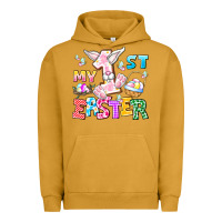Pigment Peanut Butter My 1st Easter Urban Hoodie - CowhideDigitalArt