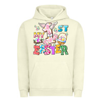 Pigment Pistachio My 1st Easter Urban Hoodie - CowhideDigitalArt
