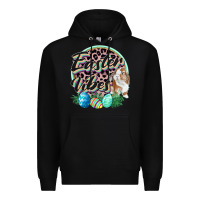 Black Easter vibes Easter Day Premium Hoodie - CowGirlArtShop