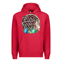 Cardinal Easter vibes Easter Day Premium Hoodie - CowGirlArtShop