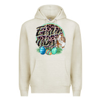Oatmeal Heather Easter vibes Easter Day Premium Hoodie - CowGirlArtShop