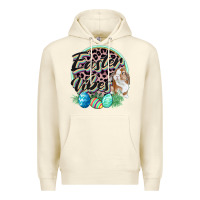 Sandshell Easter vibes Easter Day Premium Hoodie - CowGirlArtShop