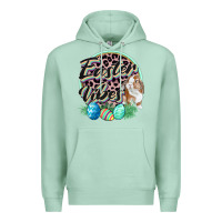 Seafoam Easter vibes Easter Day Premium Hoodie - CowGirlArtShop