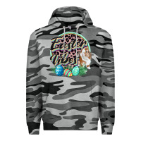 Slate Camo Easter vibes Easter Day Premium Hoodie - CowGirlArtShop