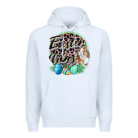 White Easter vibes Easter Day Premium Hoodie - CowGirlArtShop