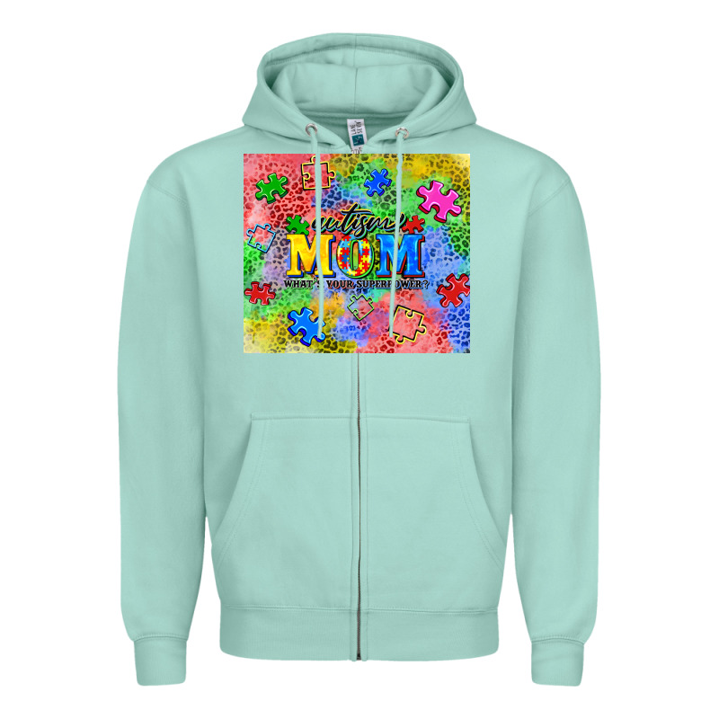 Autism Zipper Hoodie by CowGirlArtShop | Teevron