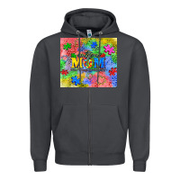 Smoke autism Zipper Hoodie - CowGirlArtShop