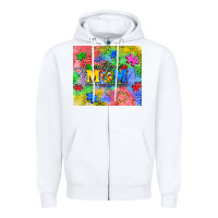 White autism Zipper Hoodie - CowGirlArtShop