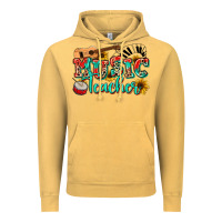Vintage Mustard music teacher Vintage Hoodie - NancyCooperArtShop