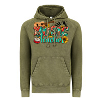 Vintage Olive music teacher Vintage Hoodie - NancyCooperArtShop