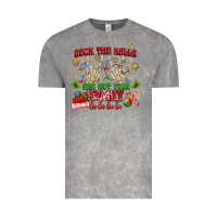 Cloud Rock deck the halls and not your family Vintage Tee - MaliasSmallBusiness