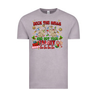Vintage Zinc deck the halls and not your family Vintage Tee - MaliasSmallBusiness