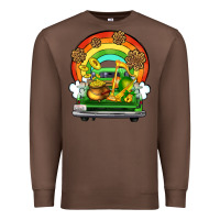 Chestnut St. Patrick's Day truck Premium Sweatshirt - OliviaCreatesArt