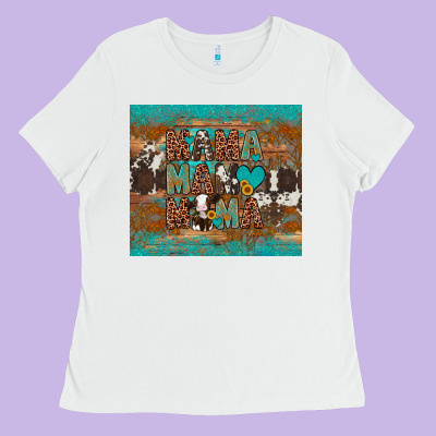Mama Mama Mama Ladies Tee Designed By Artiststas