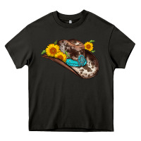 Asphalt cowboy hat Heavy Core Tee - AdoDesignShop
