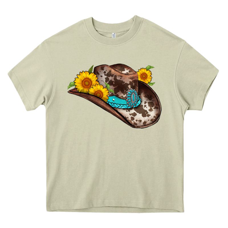 Cowboy Hat Heavy Core Tee by AdoDesignShop | Teevron
