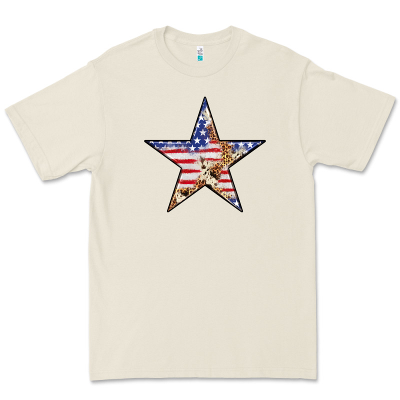 American Flag Star Premium Tee by LillyAllenDesigns | Teevron