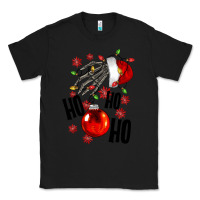 Black Ho ho ho skeleton Classic Tee - NancyCooperArtShop