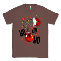 Chestnut Ho ho ho skeleton Classic Tee - NancyCooperArtShop