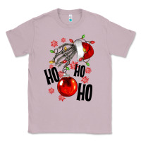 Lilac Ho ho ho skeleton Classic Tee - NancyCooperArtShop