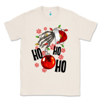 Natural Ho ho ho skeleton Classic Tee - NancyCooperArtShop