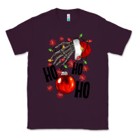 Plum Ho ho ho skeleton Classic Tee - NancyCooperArtShop