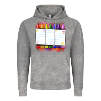 Cloud Rock crayons add your text Vintage Hoodie - NancyCooperArtShop