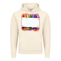 Vintage Artic crayons add your text Vintage Hoodie - NancyCooperArtShop